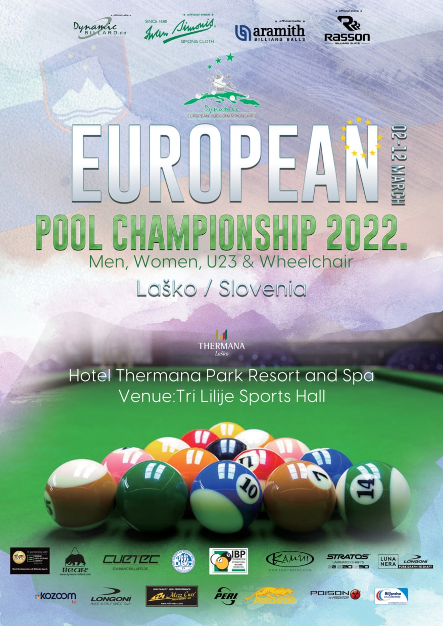2022 European Pool Championships | 10 Ball | Lasko  image